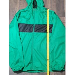 Starter Wind Jacket Ireland Green Black‎ Full Zip Hooded Lightweight Mens Large